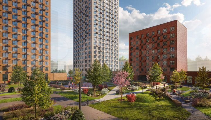 Квартира-студия, 20,1 м², 18/33 эт.