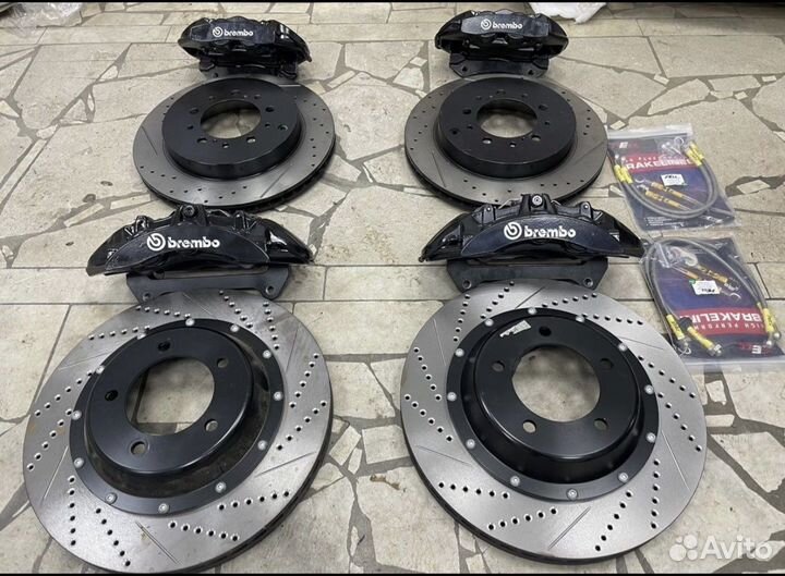 Тормоза brembo Lexus LX 570\450D Комплект