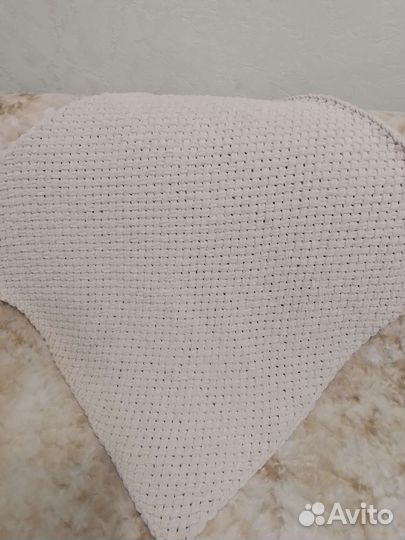 Плед ручной вязки