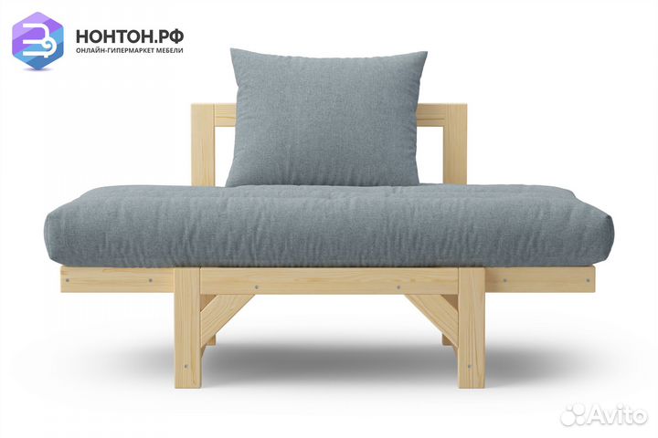 Кресло Амбер темно-серое