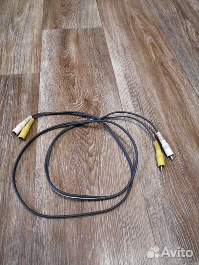 Кабель RCA(x2) - RCA(x2) - тюльпаны