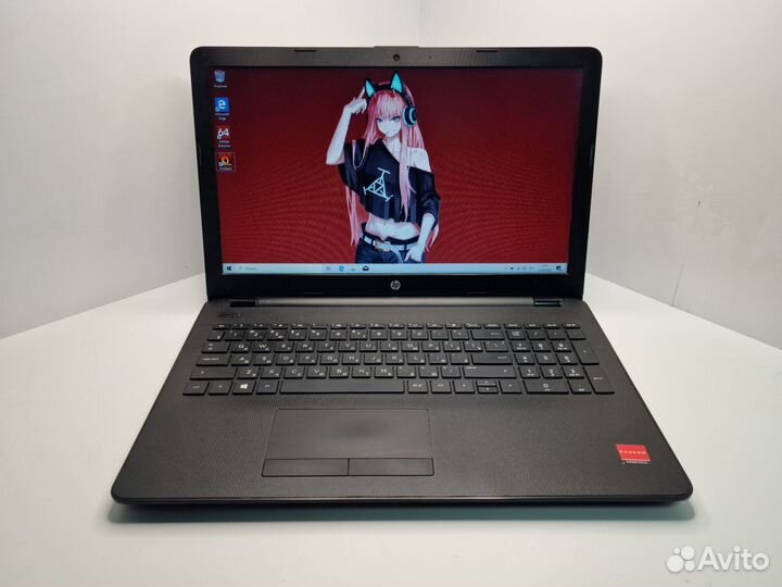 Ноутбук HP Laptop 15 A6/R4+R5/DDR4/1024Gb