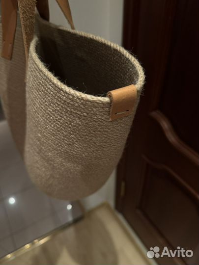 Джутовая сумка