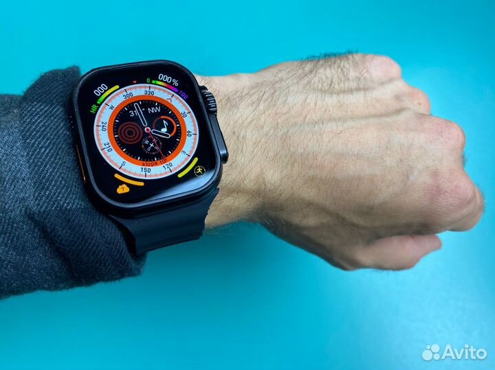 Смарт часы Apple Watch x9 Ultra smart watch Графит