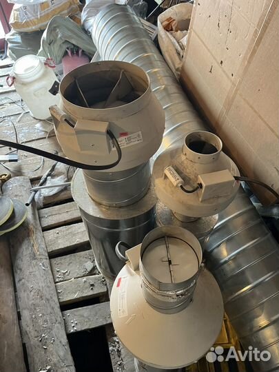 Канальный вентилятор 100,125,160,250,315