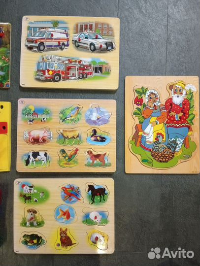 Качественные звуковые деревянные пазлы