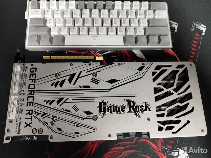 Видеокарта RTX 3080 10gb Palit Gamerock