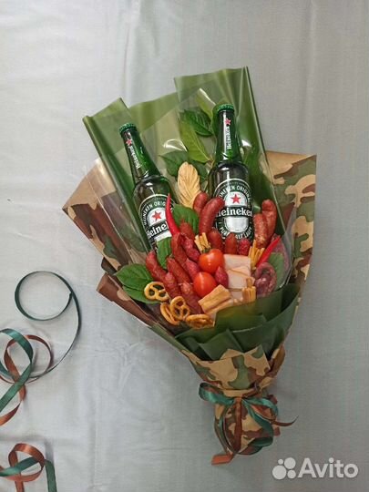 Мужские букеты