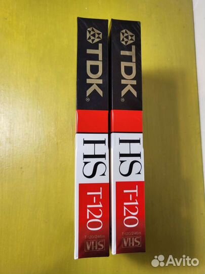 12 чистых видеокассет VHS