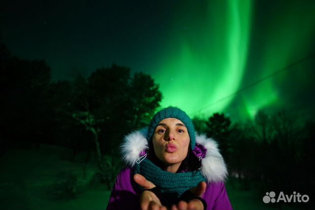 Охота на Северное сияние в Мурманске, Aurora tour объявление продам