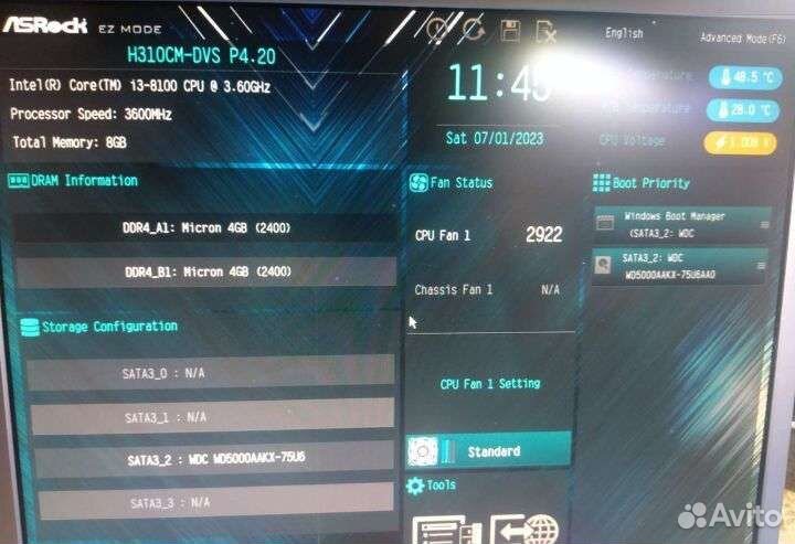 Материнская плата Аsrock LGA 1151v2