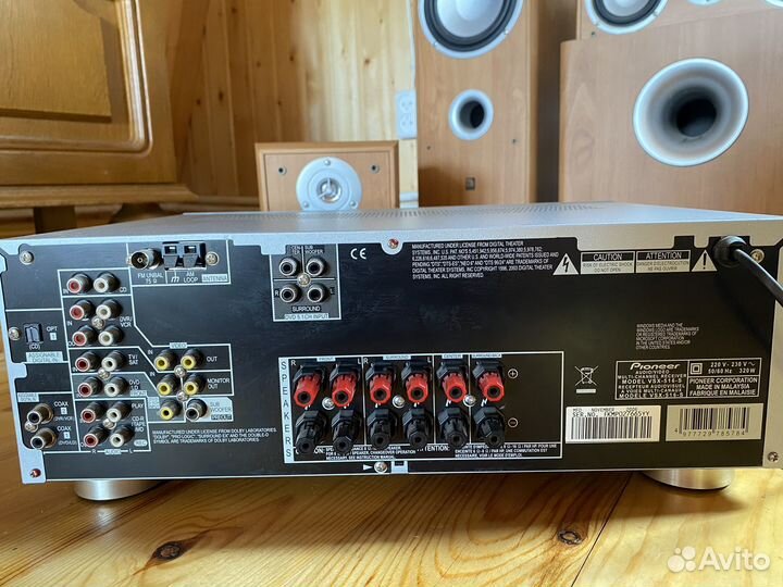 Комплект акустики audio pro basiq+Ресивер Pioneer
