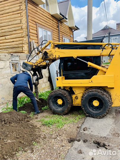 Услуги мини погрузчика