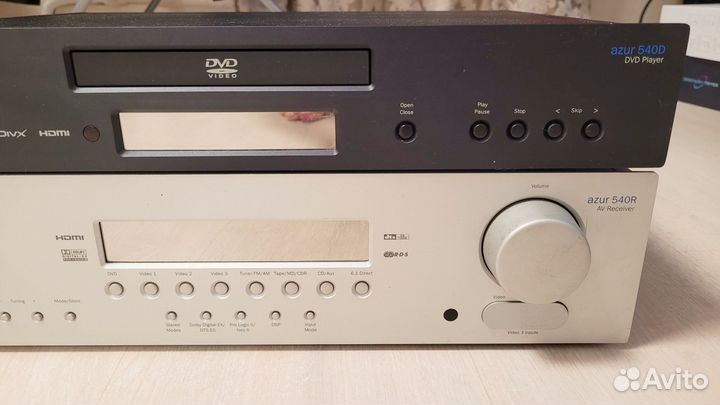 Cambridge Audio Azur 540D v2.0 и CA Azur 560r v3.0
