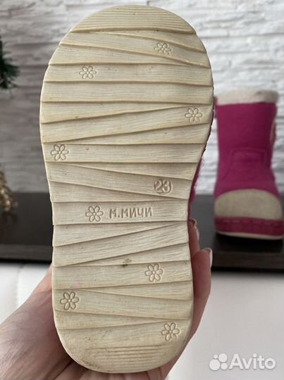 Валенки для девочки