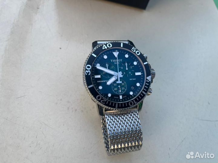 Продам шикарные Хронограф Tissot SeaStar Оригинал