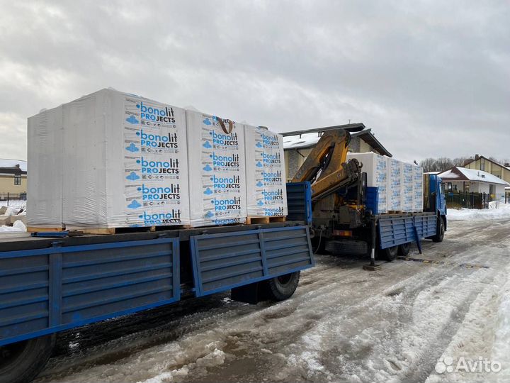 Газосиликатные блоки 600 300 100