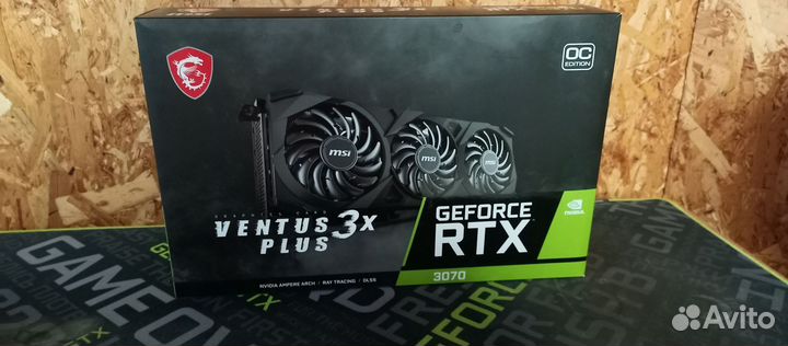 Rtx 3070 msi ventus 3x plus (LHR) OC