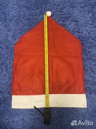 Чехол на стул колпак деда Мороза