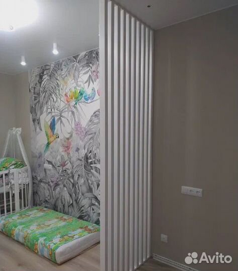 Декоративные реечные перегородки мдф 10 шт