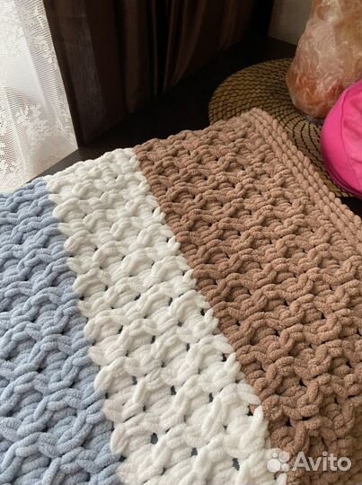 Плед детский плюшевый