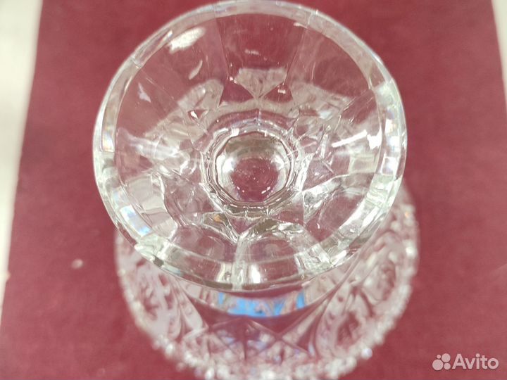 Хрустальная вазочка конфетница СССР