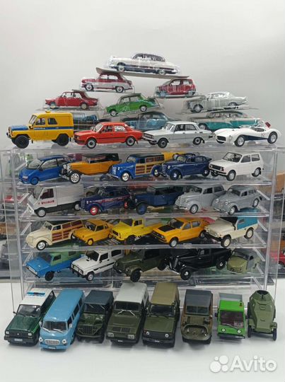 Масштабные модели 1:43 коллекция Автолегенды СССР