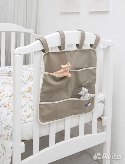 Карман органайзер на детскую кроватку