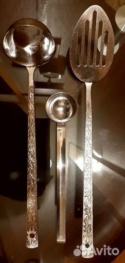 Половник малый нержавейка СССР винтаж