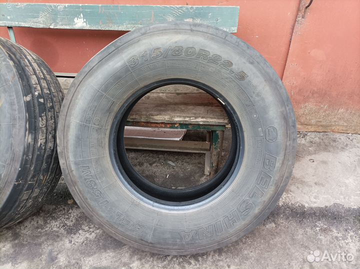 Шина грузовая 315/80 R22.5 Белшина Бел-158M Рулева