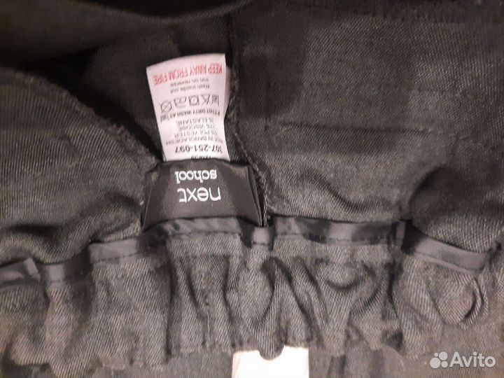 Школьные брюки для девочки 122