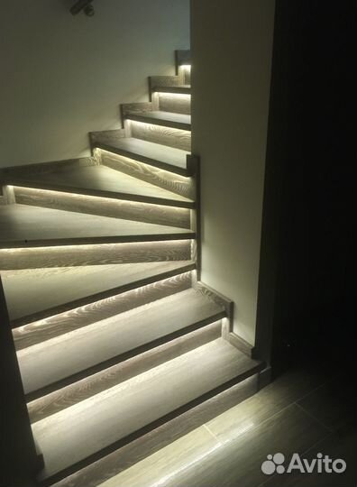 Подсветка лестницы с датчиком движения