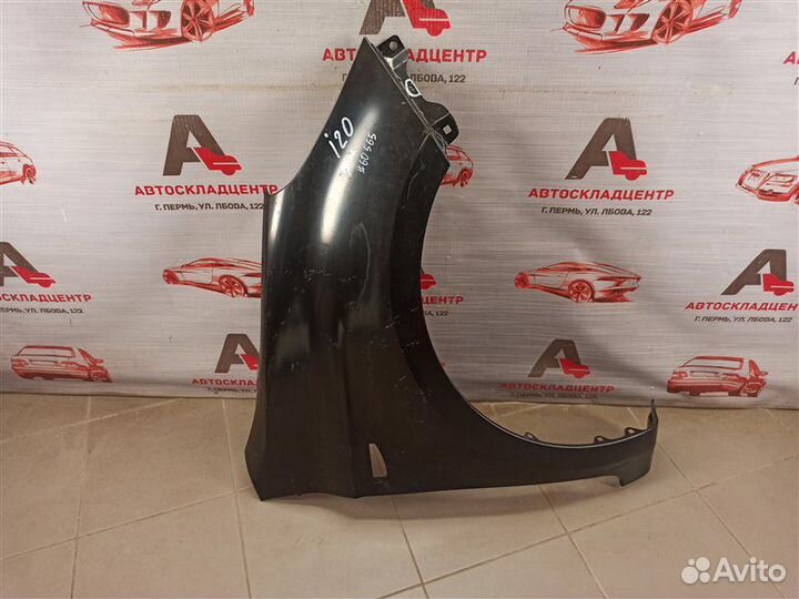 Крыло переднее правое Hyundai I20 (2008-2012)