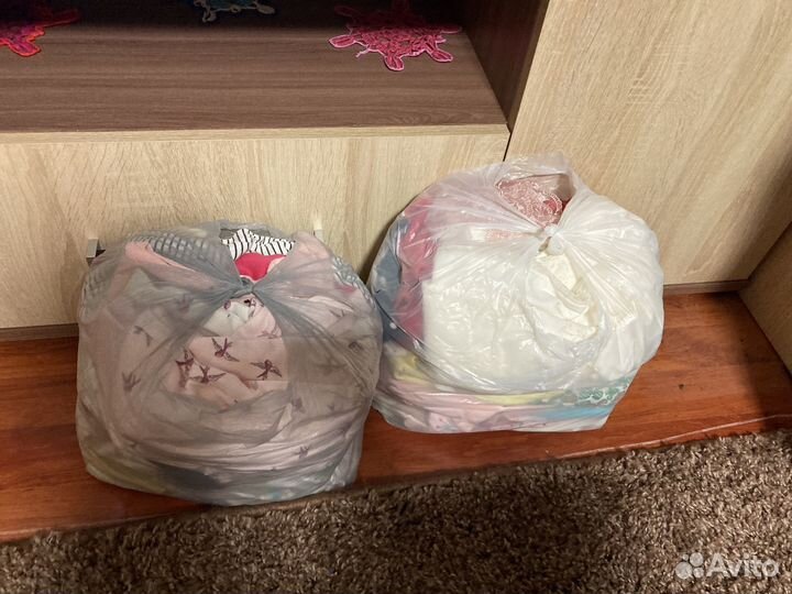 Детские вещи пакетом на девочку
