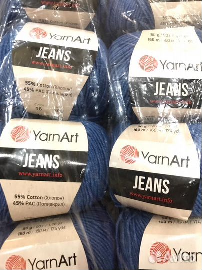 Пряжа yarnArt jeans