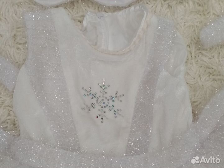 Костюм снежинка для девочки