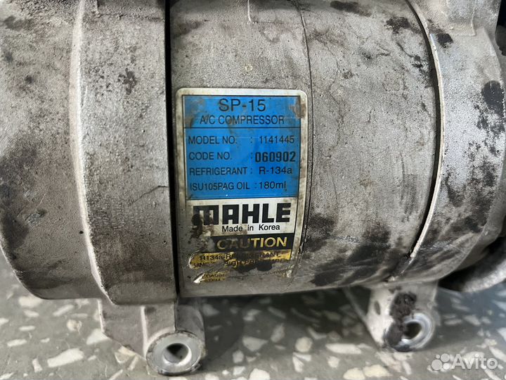Компрессор кондиционера газель mahle