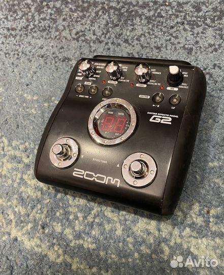Гитарный процессор zoom g2