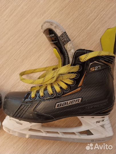 Хоккейные коньки бауэр supreme 38.0