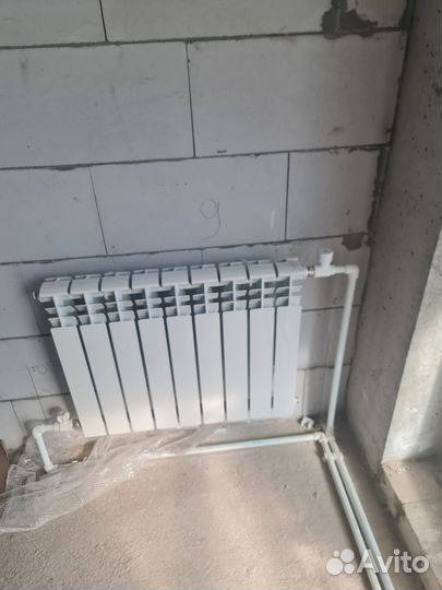 Биметаллический радиатор б/у