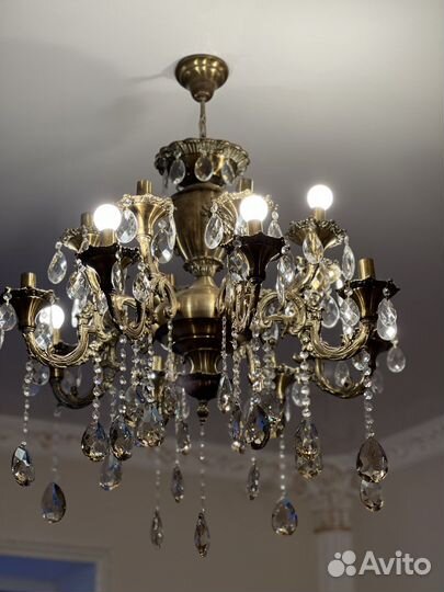 Люстра бронза