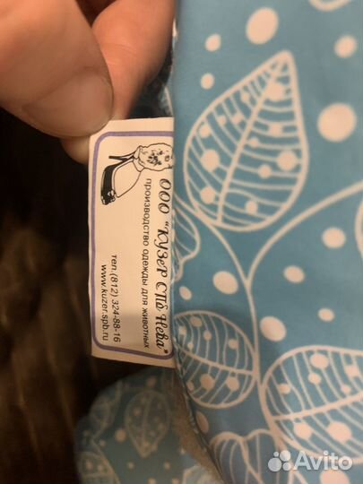 Комбинезон для маленькой собаки