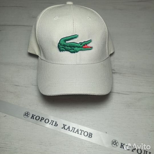 Кепка с вышивкой на заказ Лакост