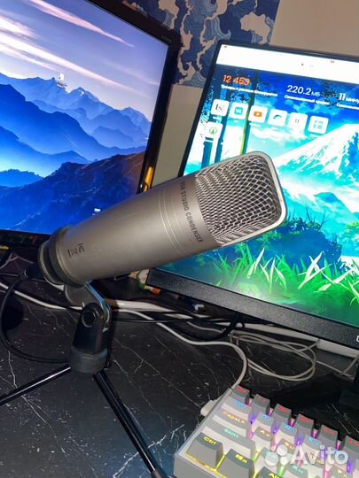 Микрофон студийный CO1U Pro Mic