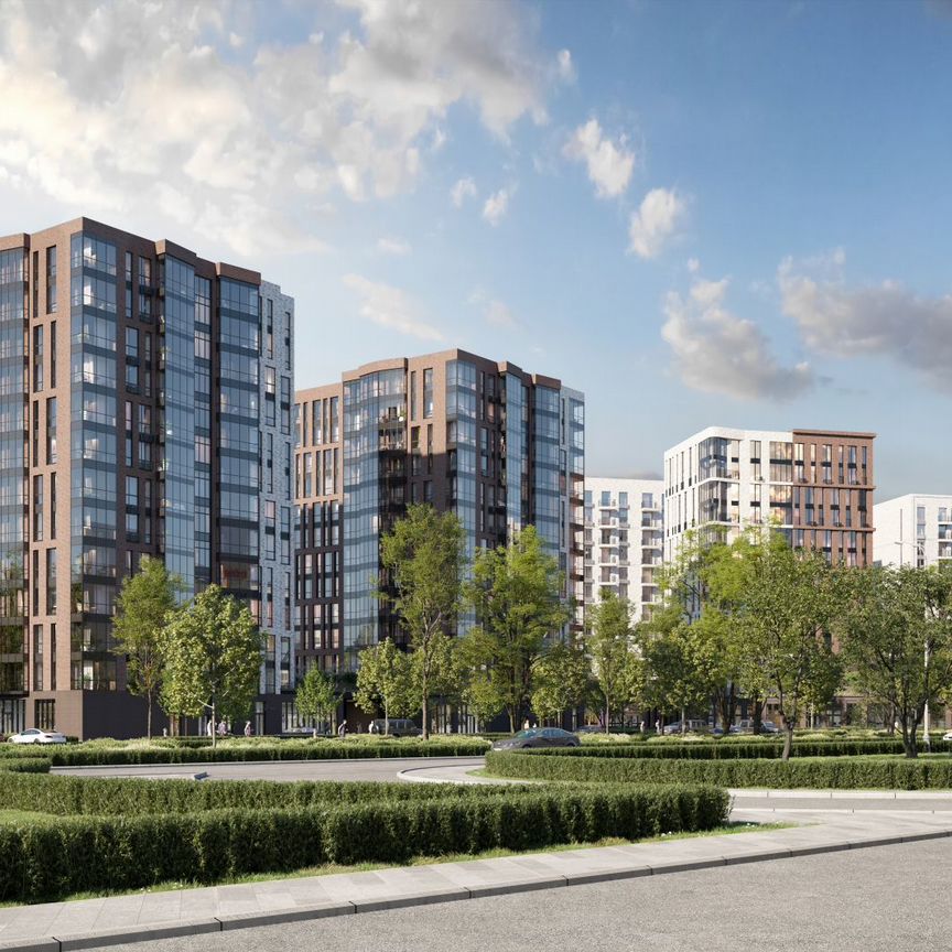 3-к. квартира, 76,6 м², 9/13 эт.