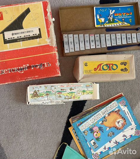 Детские игрушки СССР