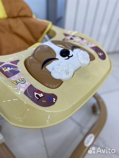 Ходунки SBL 5401 U (Teddy Bear), бежевый (силиконо