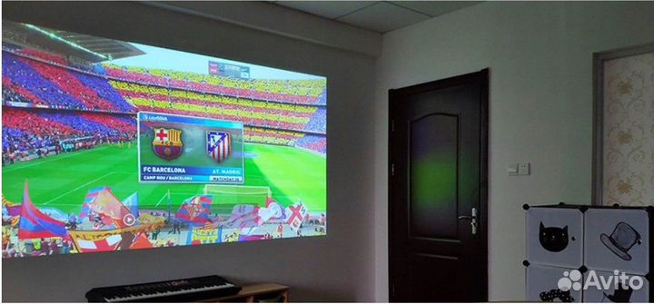 Проектор wifi android TD90 KW(замена телевизору)