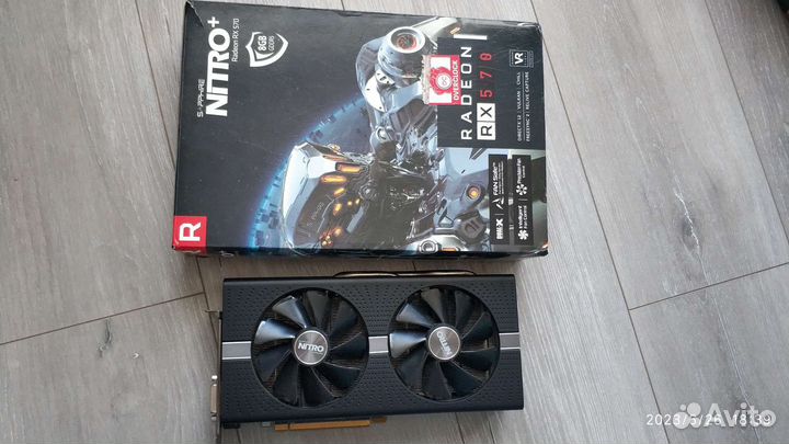 Видеокарта rx570 8gb