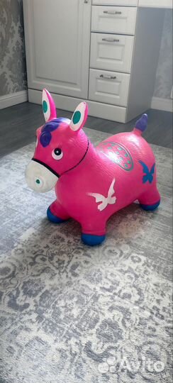 Надувной ослик